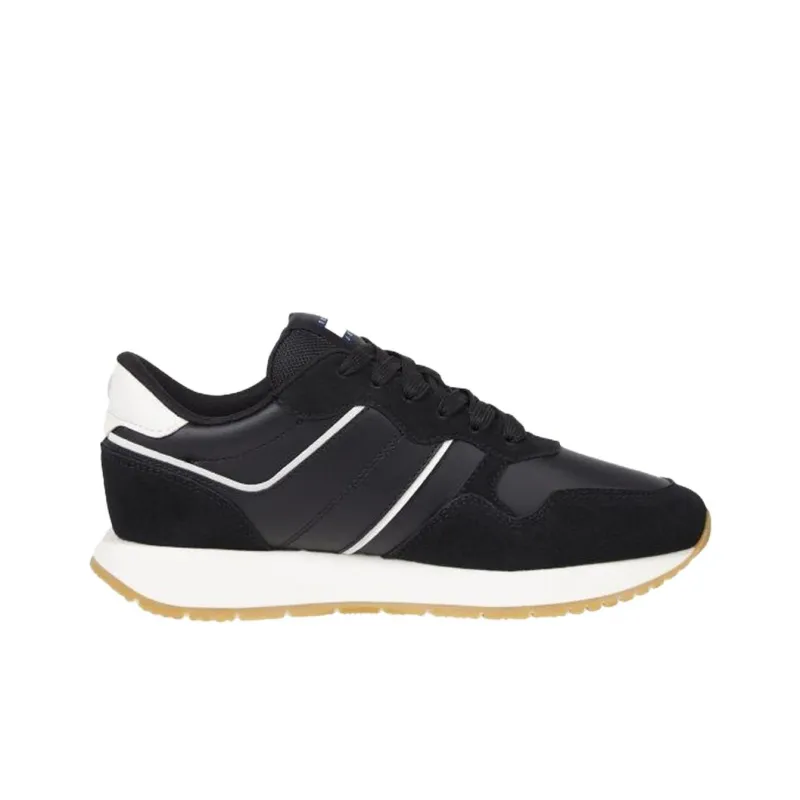 Tommy Hilfiger Slip Resistant Low Top Casual Shoes Women's Black-1