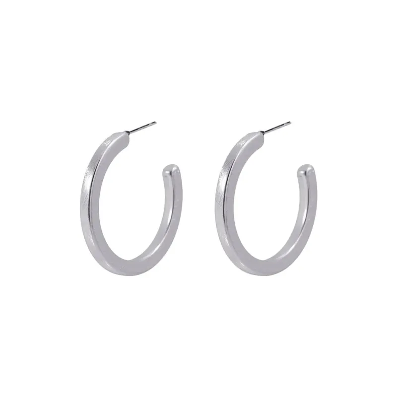 ANARTXY Surgical Steel Earrings Women's Silver-0