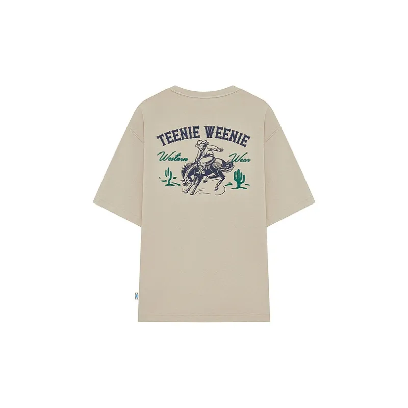 Teenie Weenie Men T Shirt Unisex Khaki-1