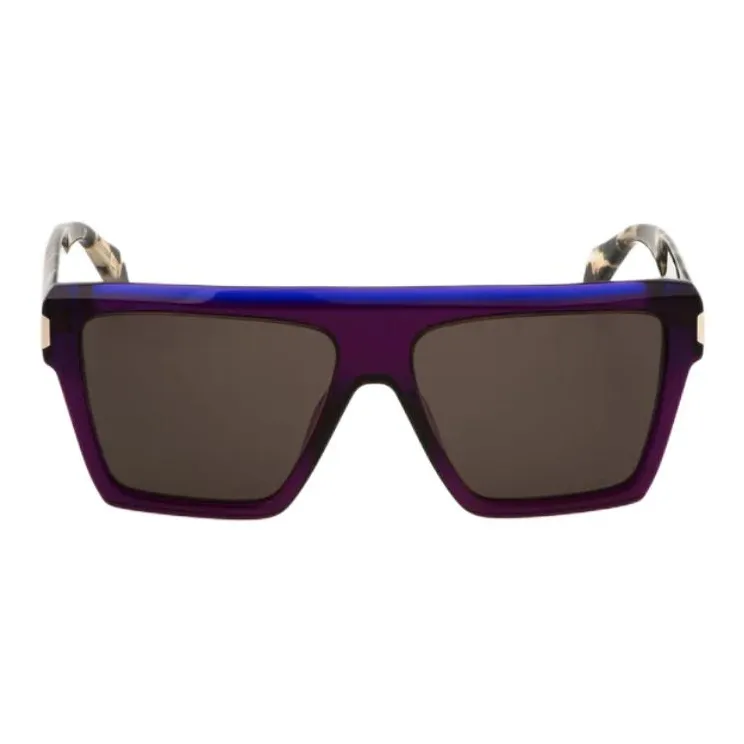 Just Cavalli Irregular Shape Sunglasses Women's Purple-1