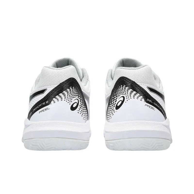 Asics Gel Dedicate 8 Padel White Black-4