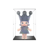100% Full Transparent Assembled Black Sole (Toy Not Included) 58*58*93cm