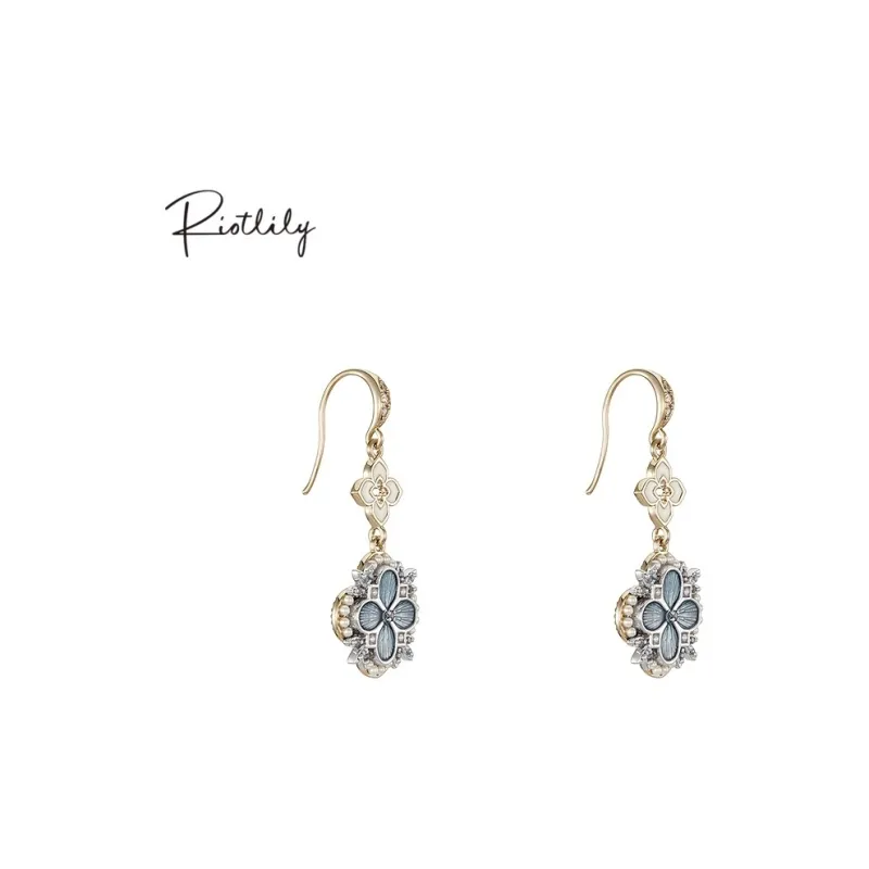 RiotLILY Faux Pearl Earrings Unisex-3