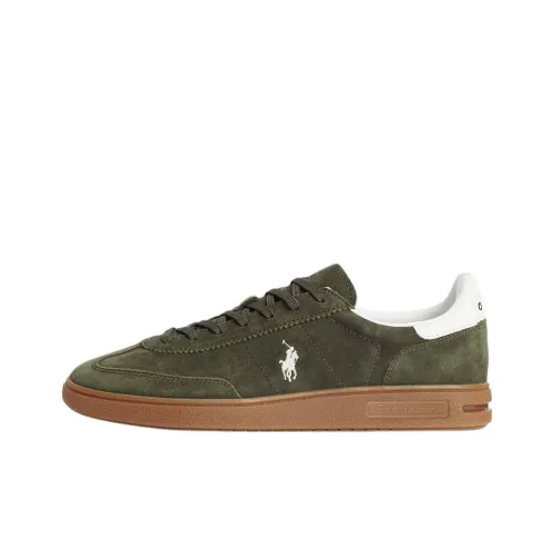 Polo Ralph Lauren Bedford Low-Top Skateboard Shoes Men's Green
