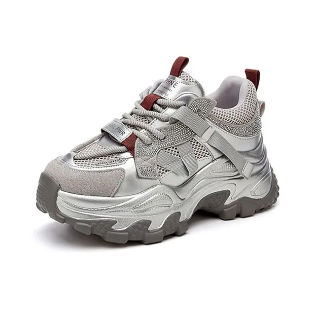 DAPHNE Low Top Chunky Sneakers Women's-4