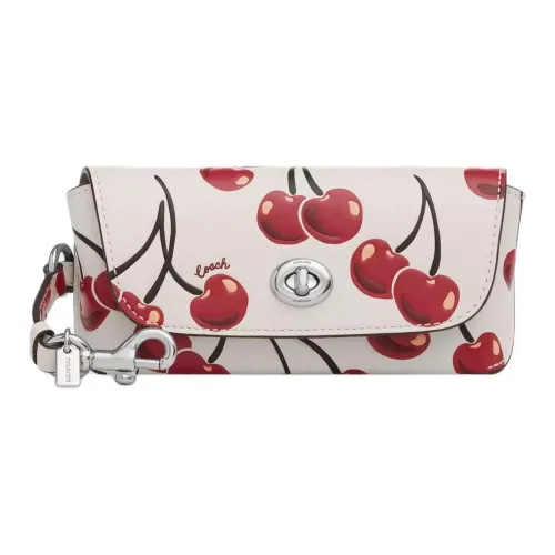 COACH Leather Eyeglass Cases Women's Multicolor