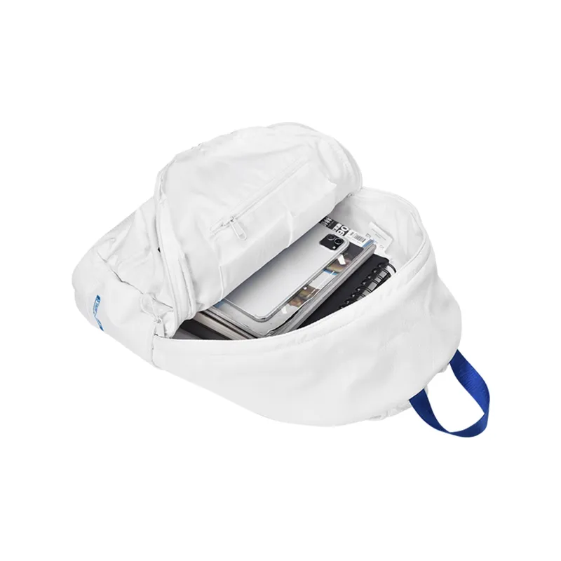 QRST Polyester Backpack Unisex Apricot/White-11
