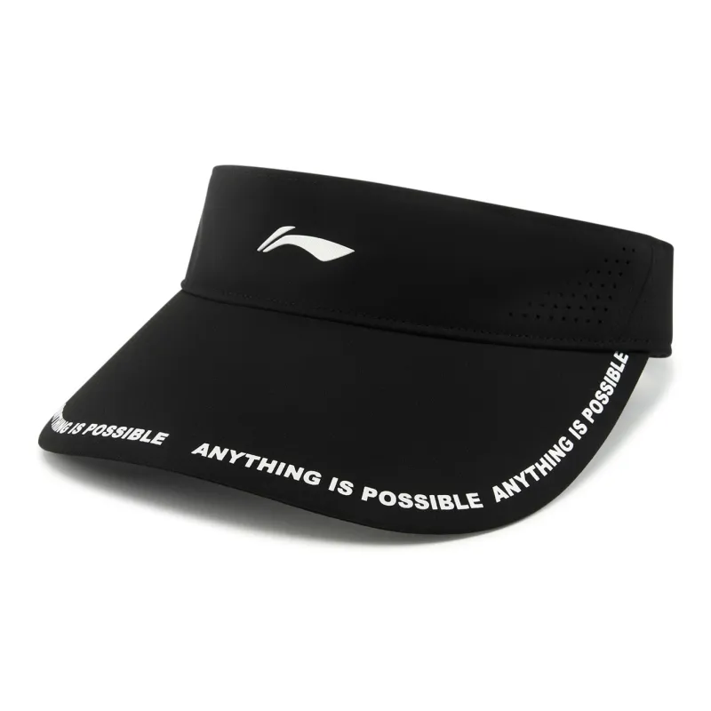 LiNing Polyamide, Elastane, Polyester Sun Protection Hats Unisex Black-0