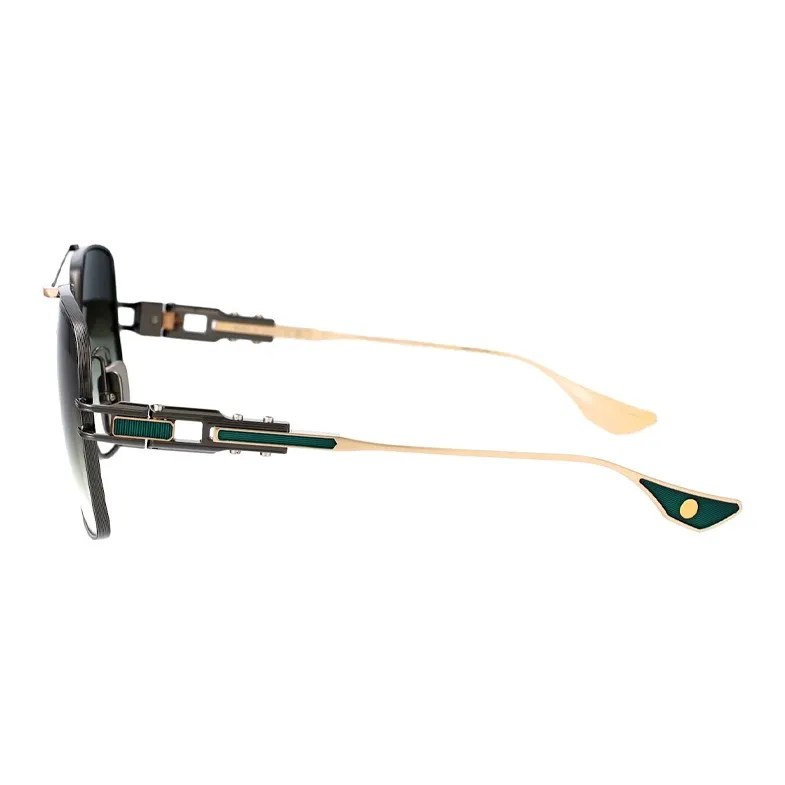 DITA Titanium Aviator Sunglasses Unisex Green-2