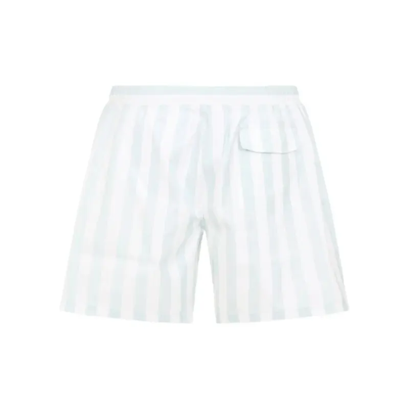 Brioni Striped Swim Shorts-1