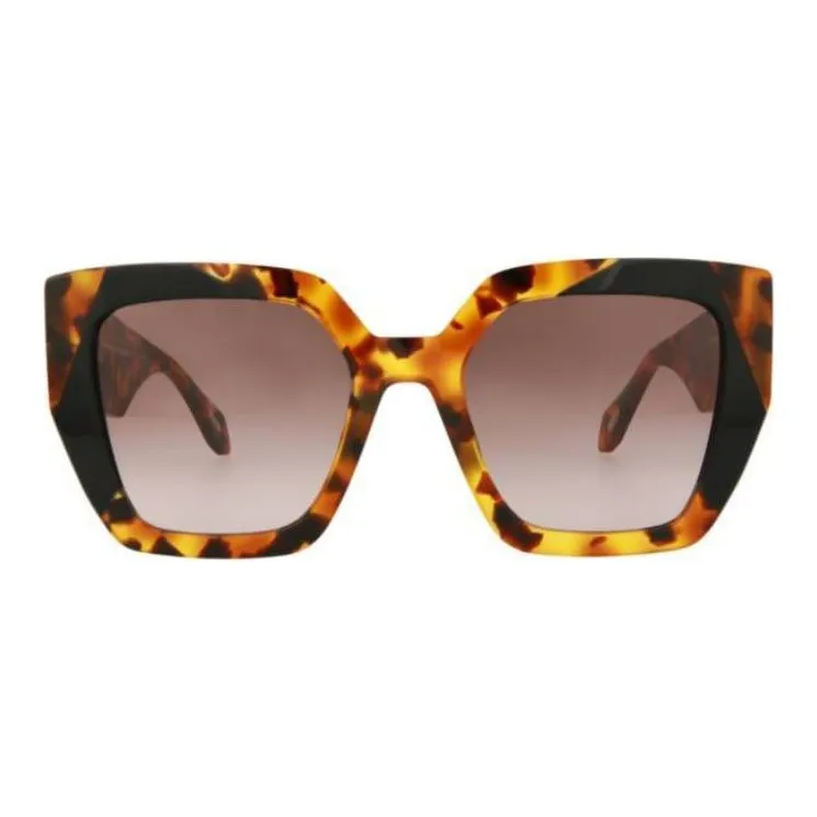 Just Cavalli Plastic Square Sunglasses Women's Tortoiseshell-2