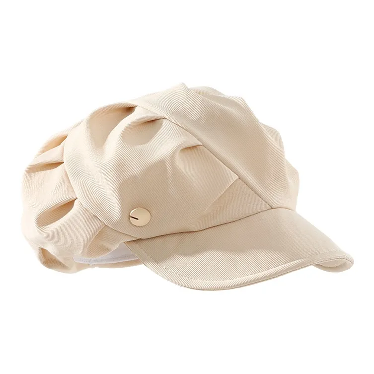 NANJIREN Vintage Versatile Berets Women's-3