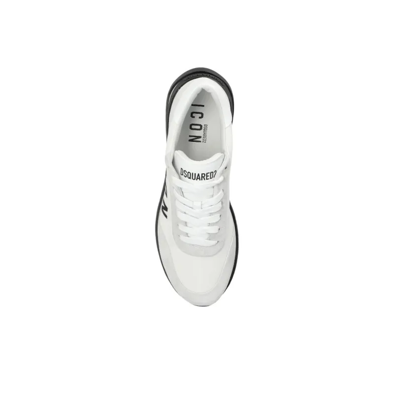 Dsquared2 Icon Logo Printed Low Top Sneakers-3