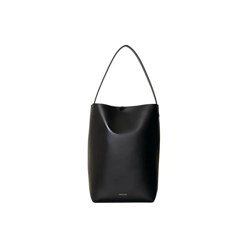 FRENZLAUER Leather Bucket Bag Handbag Shoulder Bag Women's Black-0