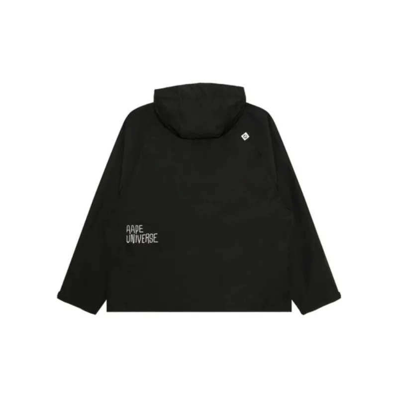 Aape Logo Hooded Windbreaker Jacket-1
