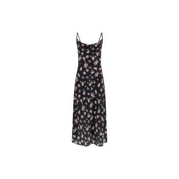 GUESS Nightgown Women's Black Floral
