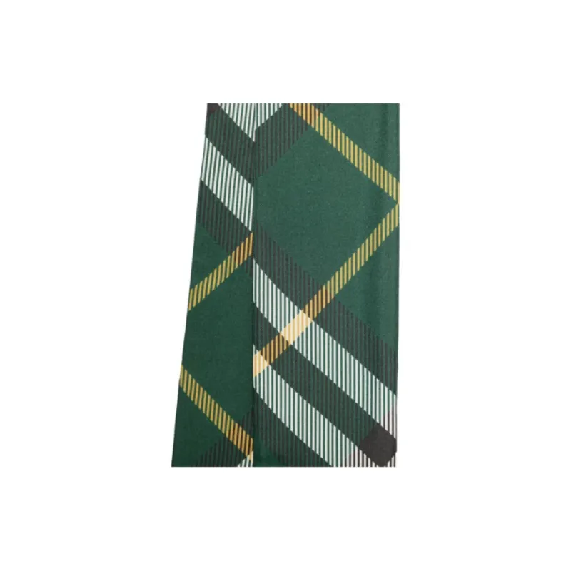 Burberry Silk Scarves Women's Dark Green-1