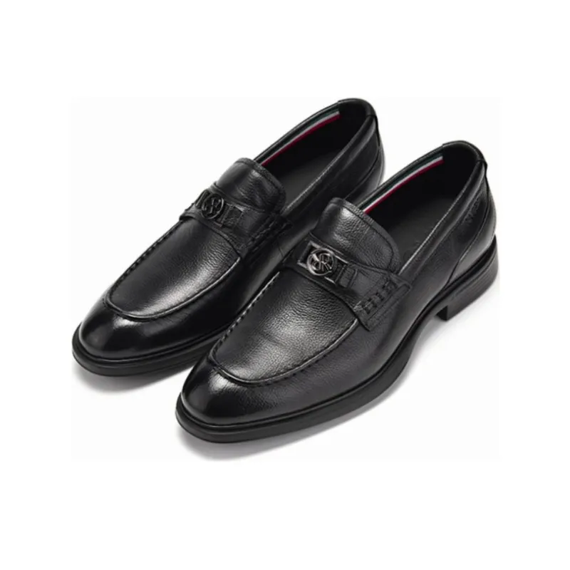 RARE Men's Casual Shoes Men Low Top Black-2
