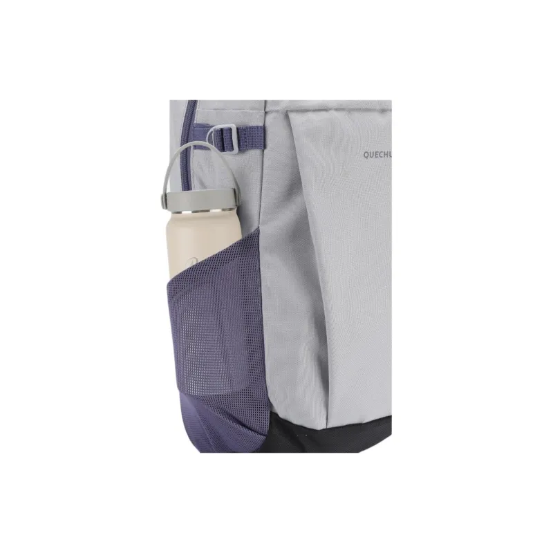 DECATHLON Polyester Backpack Women's Pearl Gray & Purple-6