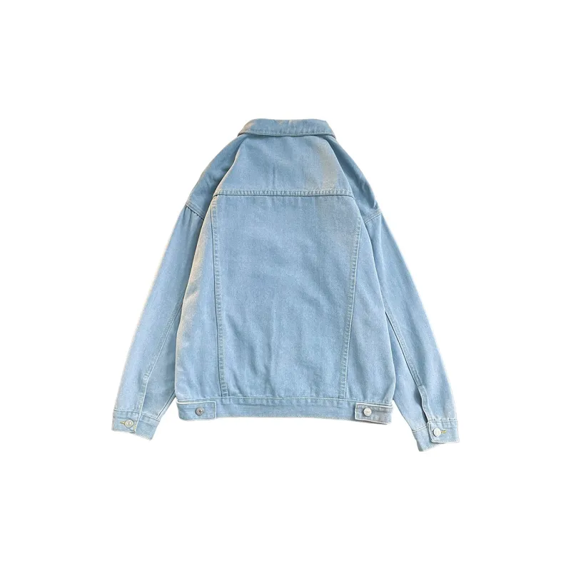 COMOWA Denim Jackets Unisex-5