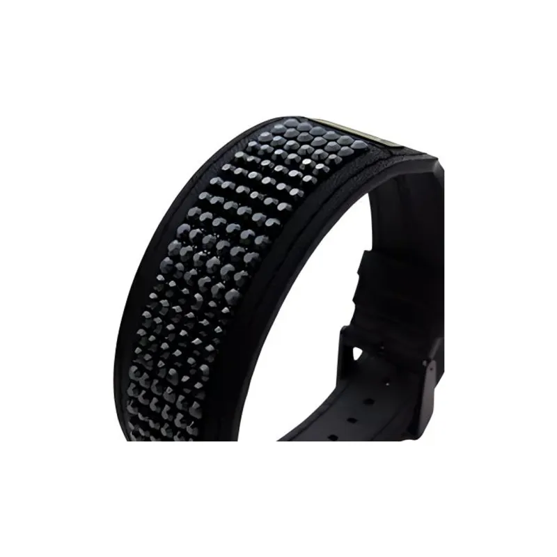 Swarovski Swarovski Crystal Wristbands Unisex Black-1
