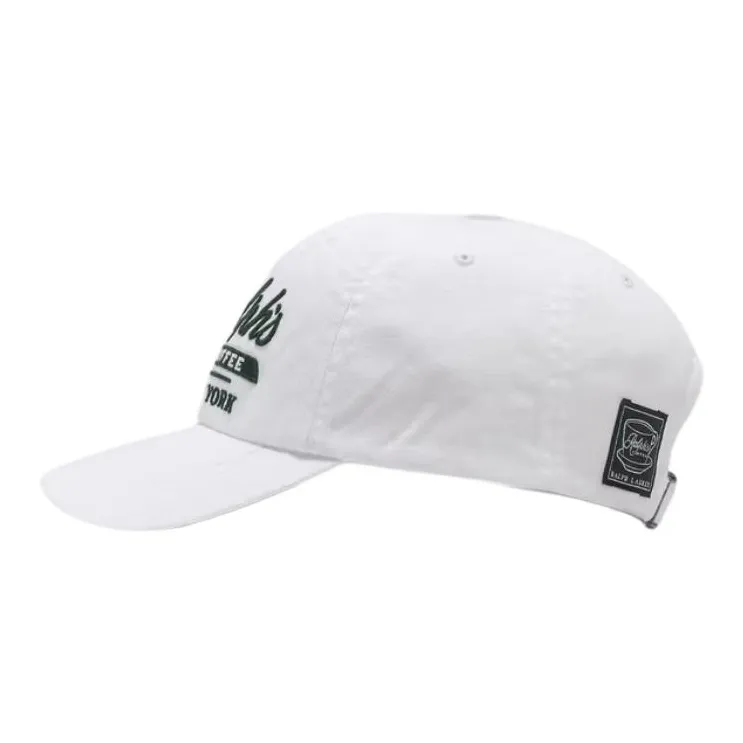 Polo Ralph Lauren Cotton Metal Baseball Caps Men's White-4