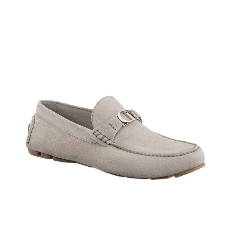 DIOR Odéon Loafers Men Gray-2