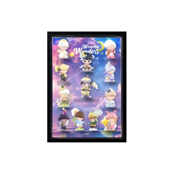 KGBOX POPMART Dream Within Acrylic Display Case With Photo Frame And Storage Function Model Accessories