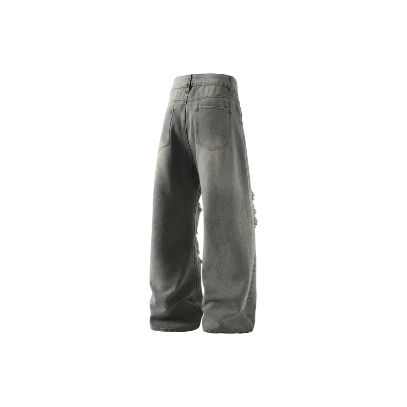 JUNGLE PANDA Jeans Unisex Black-9