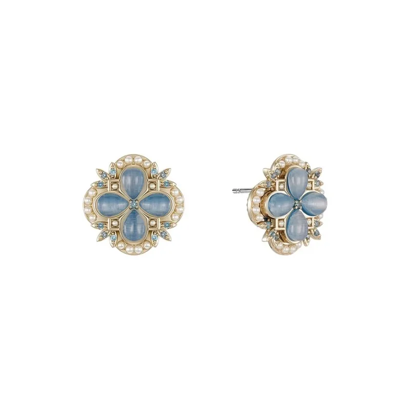 RiotLILY Cubic Zirconia Stud Earrings Unisex-0