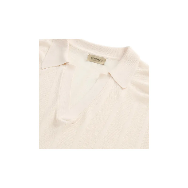 WOOLRICH Knitted Polo Shirt-5