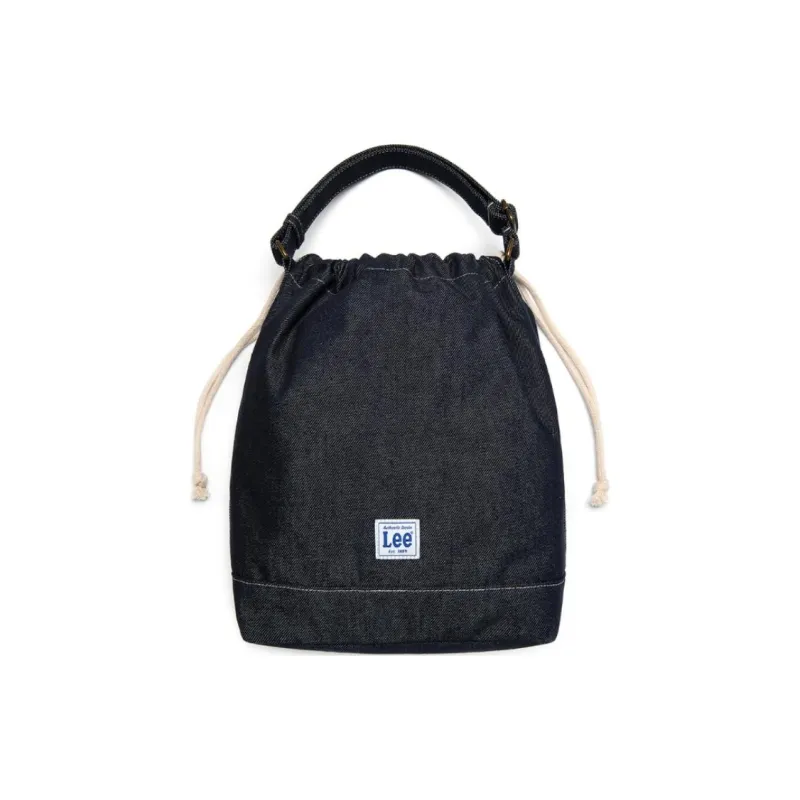 Lee Polyester Bucket Bag Handbag Women's Indigo-1