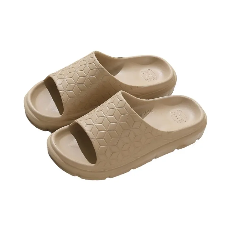 PAUL FRANK Summer Slip Resistant Odor Resistant Bathing Couple Home Comfortable Minimalist Style Slide Slipper-18