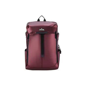 SPALDING Membrana Dermalis With Polyester 3D Effect Fit Fashion Trend Backpack Regular Unisex Red