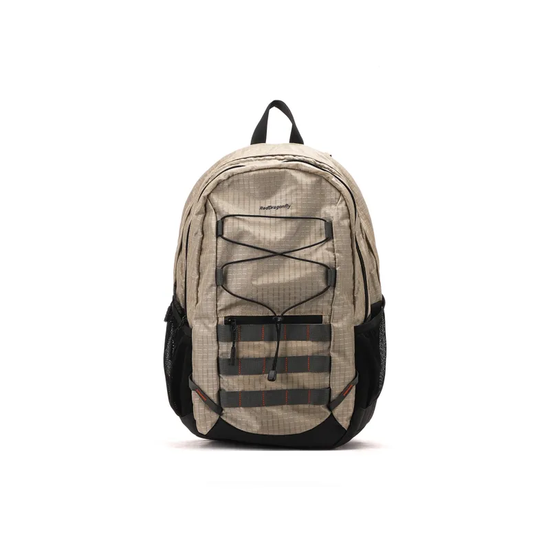 RED DRAGONFLY Fabric Backpack Regular Men's Multicolor-5