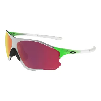 Oakley Plastic Irregular Shape Sunglasses Men's Gradient Green
