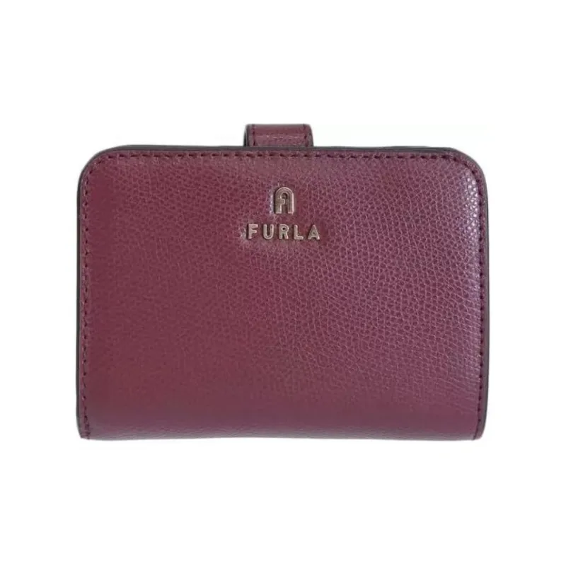 Furla Leather Wallet Women's Burgundy-0