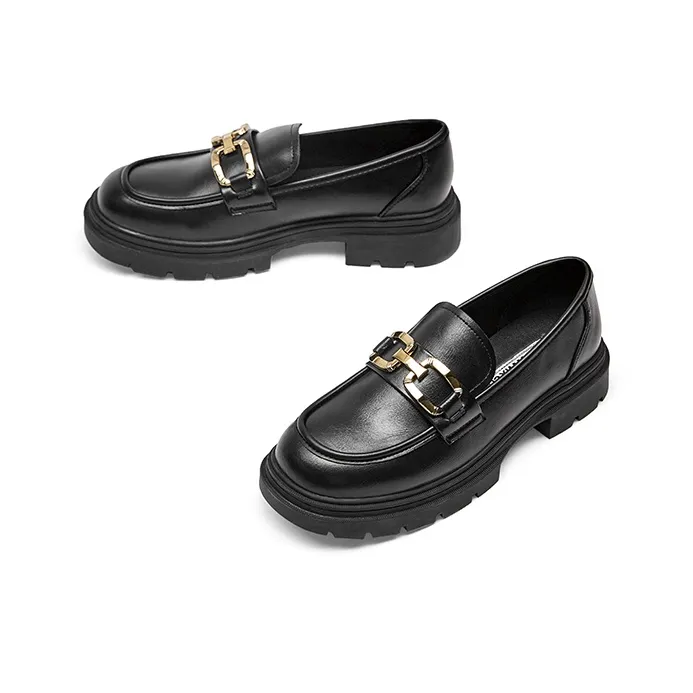 TOOMANYSHOES Emperor Ou Possessed Loafers Women's Black-3