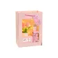 Tulip Knitted Fabric Pink Floral (Soap+Hand Cream+Box+Window Shopping Bag)