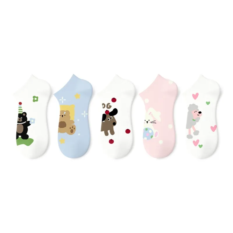 Primeet Ankle Socks Women's 5 Pack-6