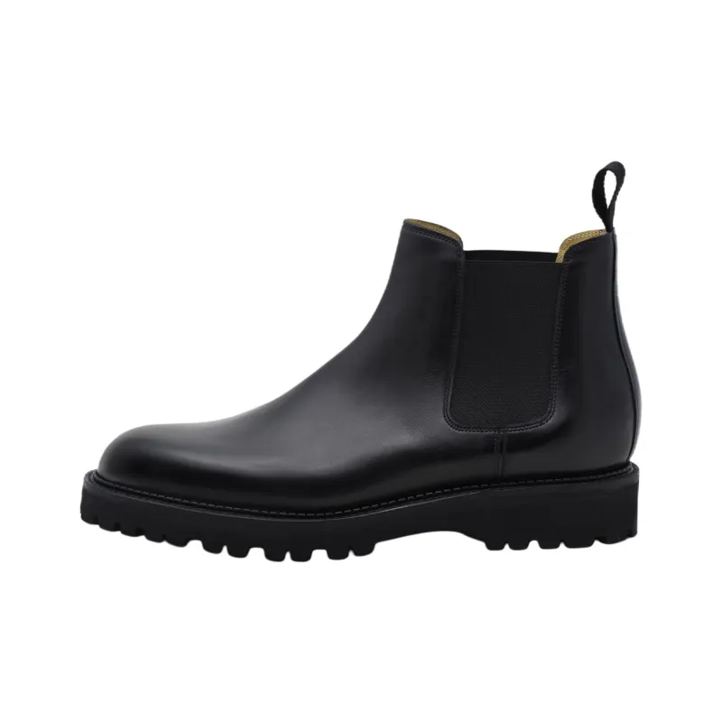 JOHN LOBB Short Chelsea Boots Women's Black-0