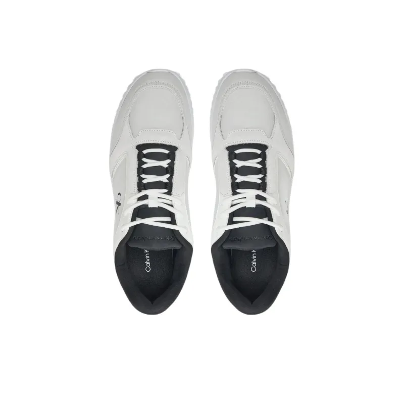 CKJ CALVIN KLEIN JEANS Low Top Casual Shoes Men's Light Gray-4