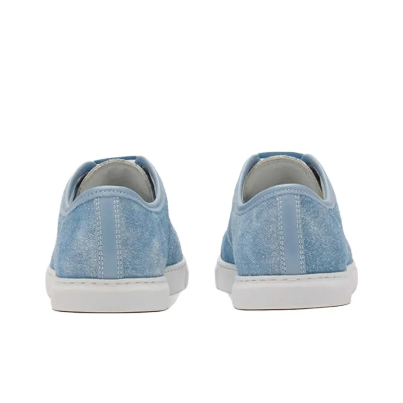 Lanvin DBB1 Low Top Skateboard Shoes Unisex Blue-4