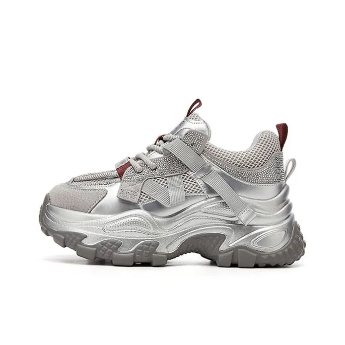 DAPHNE Low Top Chunky Sneakers Women's-3