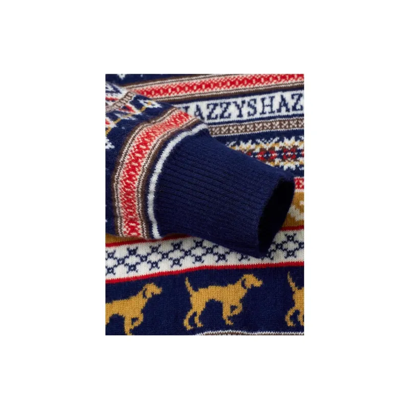 HAZZYS Sweaters Men Blue-4