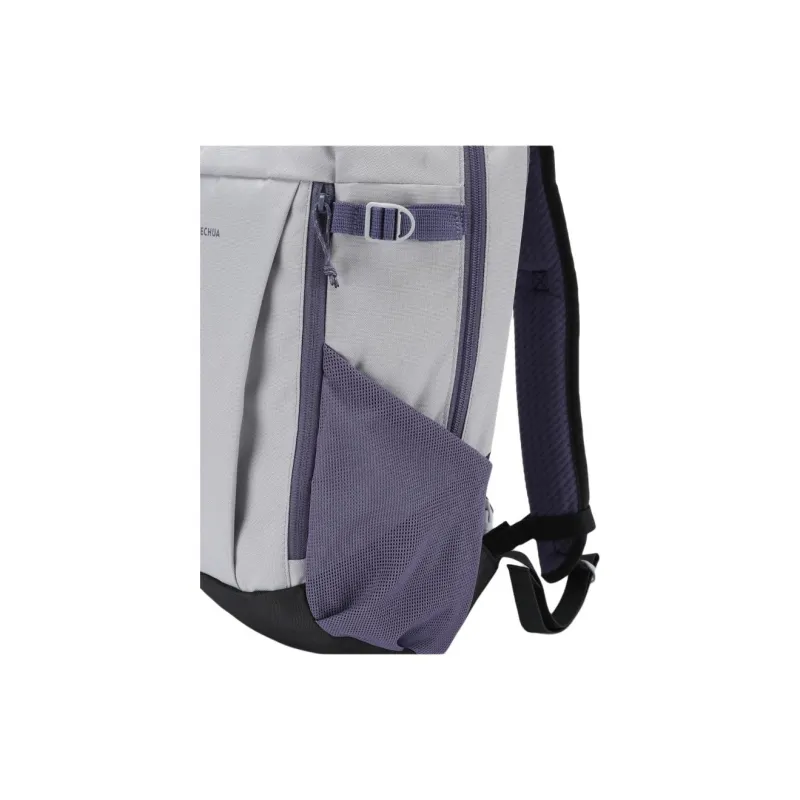 DECATHLON Polyester Backpack Women's Pearl Gray & Purple-7