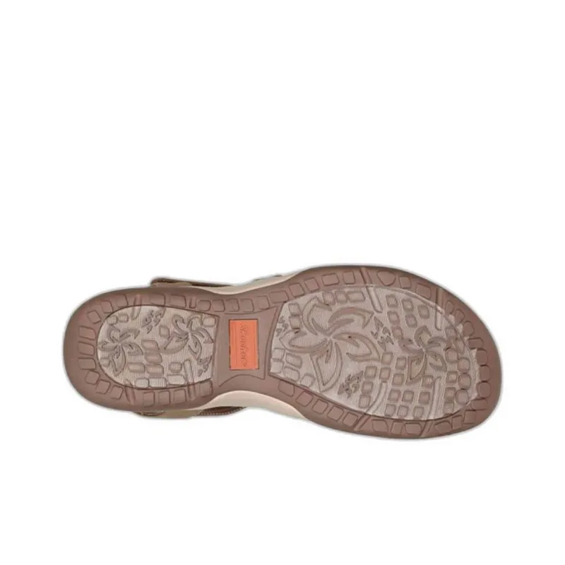 Skechers Reggae Slim Beach Sandals Women's Brown-1