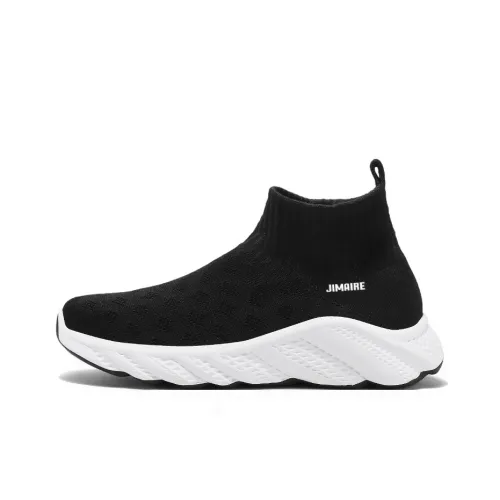 King Jinmai Slip Resistant Breathable High Top Casual Shoes Men's