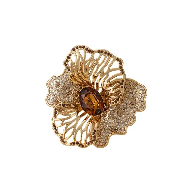 Eternelle Austrian Crystal Brooches Women's-4