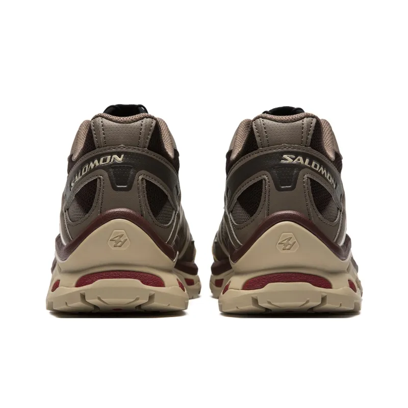 SALOMON XT Quest Cushioning, Slip Resistant, And Abrasion Resistant Low Top Running Shoes Unisex Brown Yellow-2